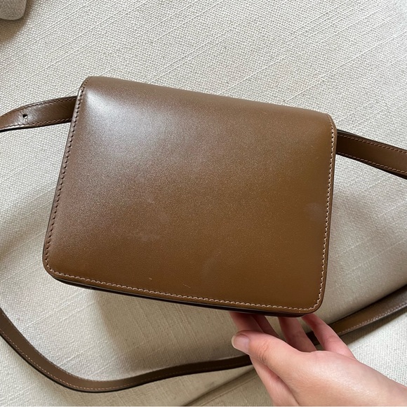 CELINE Box Bag (Small size) in Brown/Tan color - Picture 5 of 11